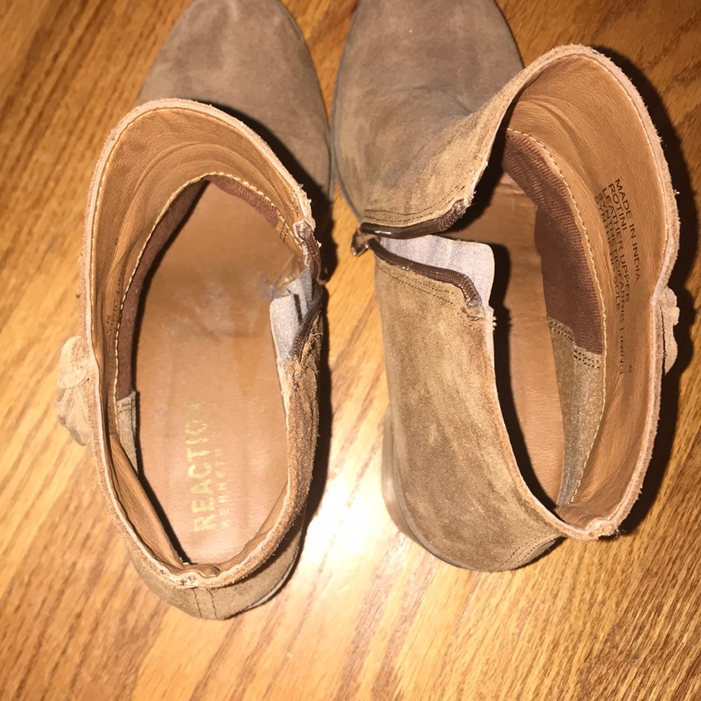 Suede Fringe Booties - Picture 4 of 5